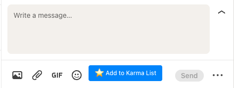 LinkedIn Chat Input